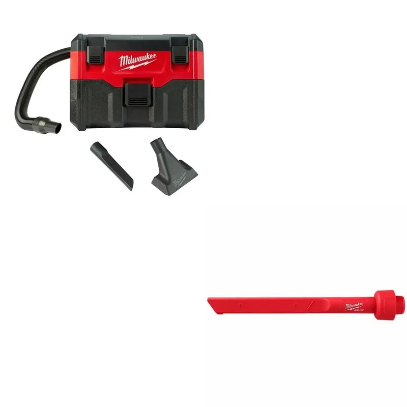 Milwaukee 2-Gallon Wet/Dry Vacuum W/ FREE 49-90-2023
