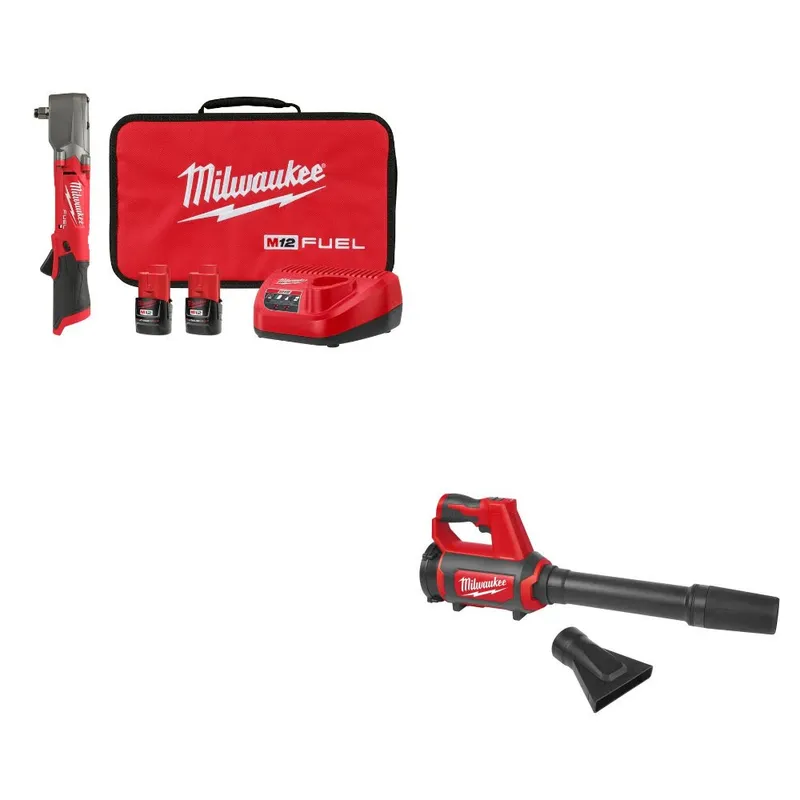 Milwaukee Impact Wrench Kit W/ FREE 0852-20 Spot Blower
