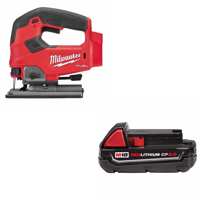 Milwaukee M18 FUEL Jig Saw, Bare W/ 48-11-1820 M18 2.0 Battery Pack