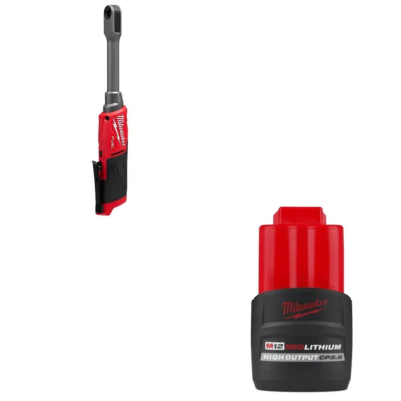Milwaukee Ratchet Kit W/ FREE 48-11-2425 Battery Pack