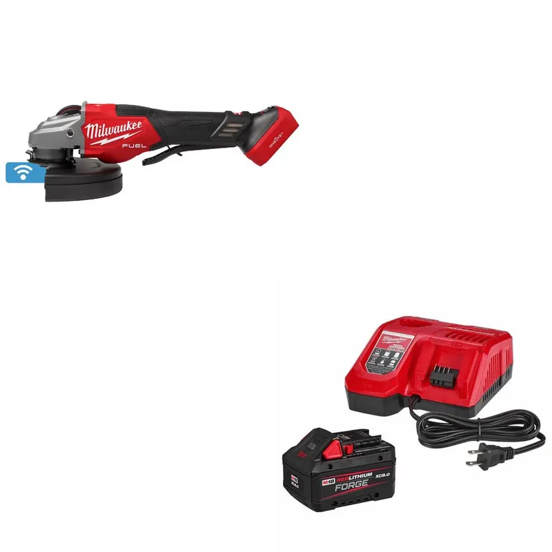Milwaukee Grinder Kit W/ FREE 48-59-1881 Starter Kit