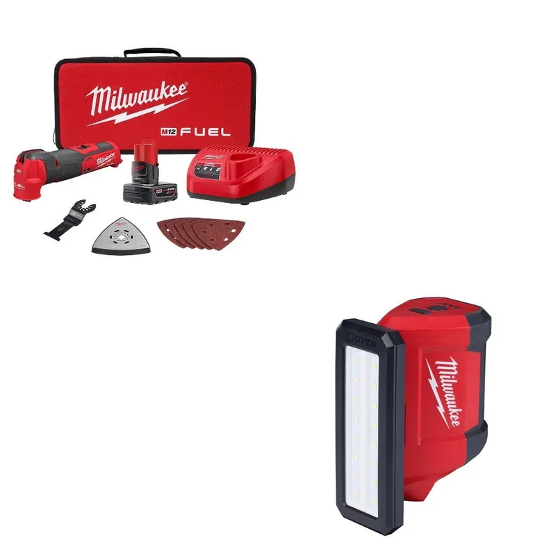 Milwaukee Oscillating Multi-Tool Kit W/ FREE 2367-20 Flood Light