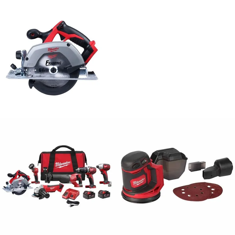 Milwaukee 6-Tool Combo W/ FREE 2630-20 and FREE 2648-20