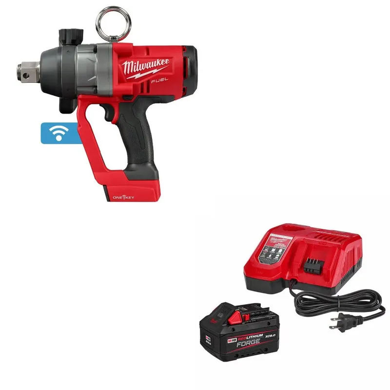 Milwaukee Impact Wrench Kit W/ FREE 48-59-1881 Starter Kit