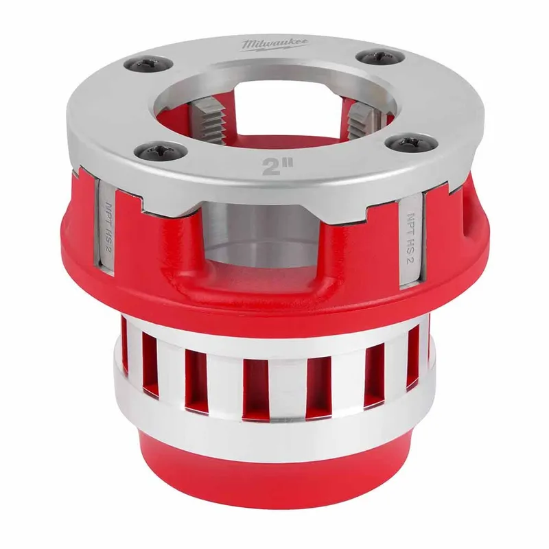 Milwaukee 2" High Speed NPT Portable Pipe Threading Forged Aluminum Die Head