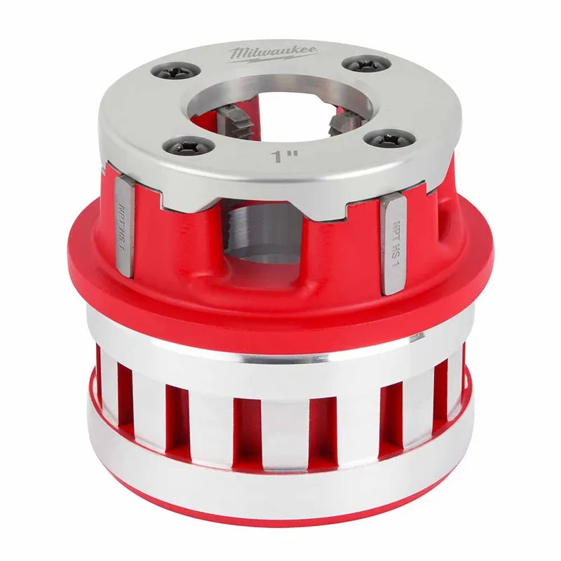 Milwaukee 1" High Speed NPT Portable Pipe Threading Forged Aluminum Die Head