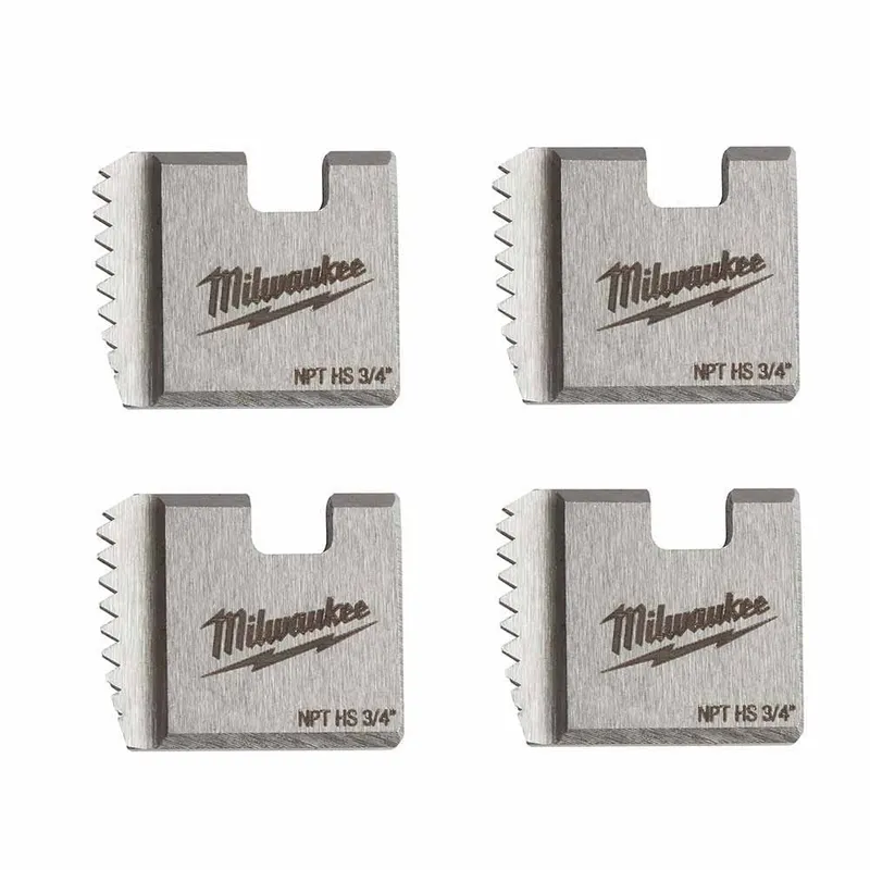 Milwaukee 3/4" High Speed NPT Portable Pipe Threading Dies