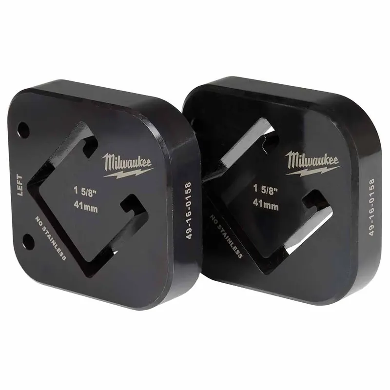Milwaukee 1-5/8" x 1-5/8" Single Strut Shearing Dies