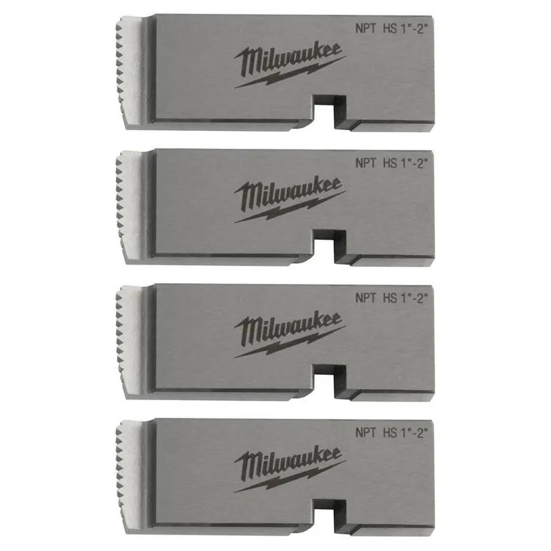 Milwaukee 1"-2" High Speed NPT Universal Pipe Threading Dies