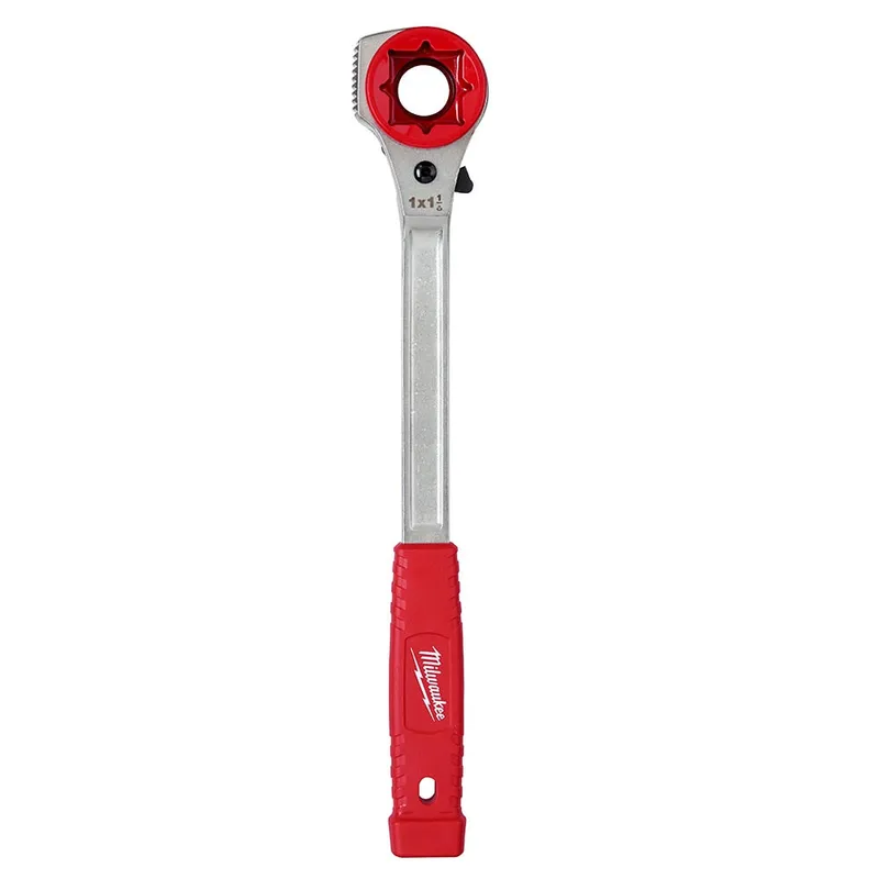 Milwaukee Lineman's High-Leverage Ratcheting Wrench w/ Milled Face