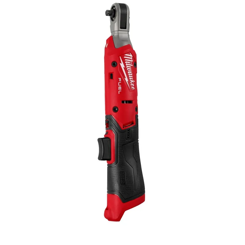 Milwaukee M12 FUEL 1/4 Inch Cordless Ratchet, 550 RPM, 45 ft-lbs, Compact Head (Bare Tool)