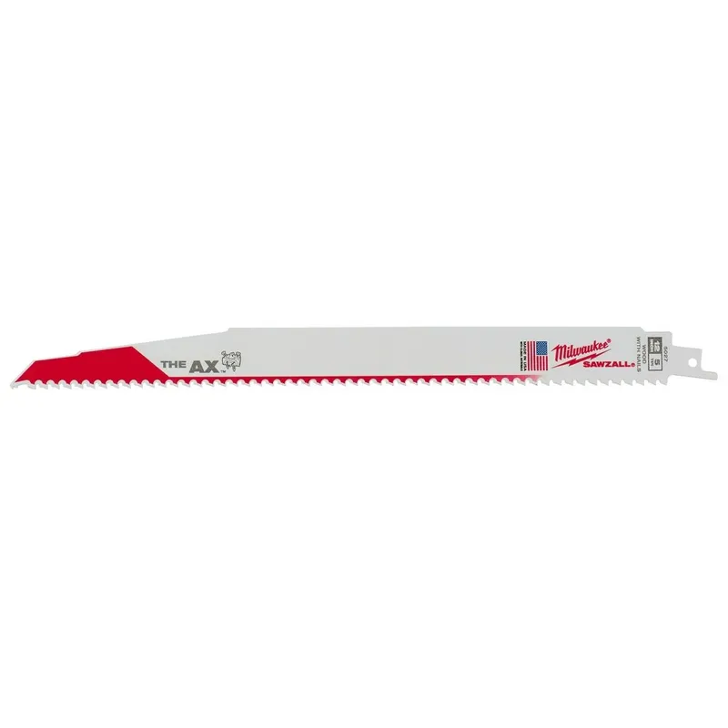 Milwaukee 12" x 5/8TPI Super Sawzall AX Blade (25 Pack)