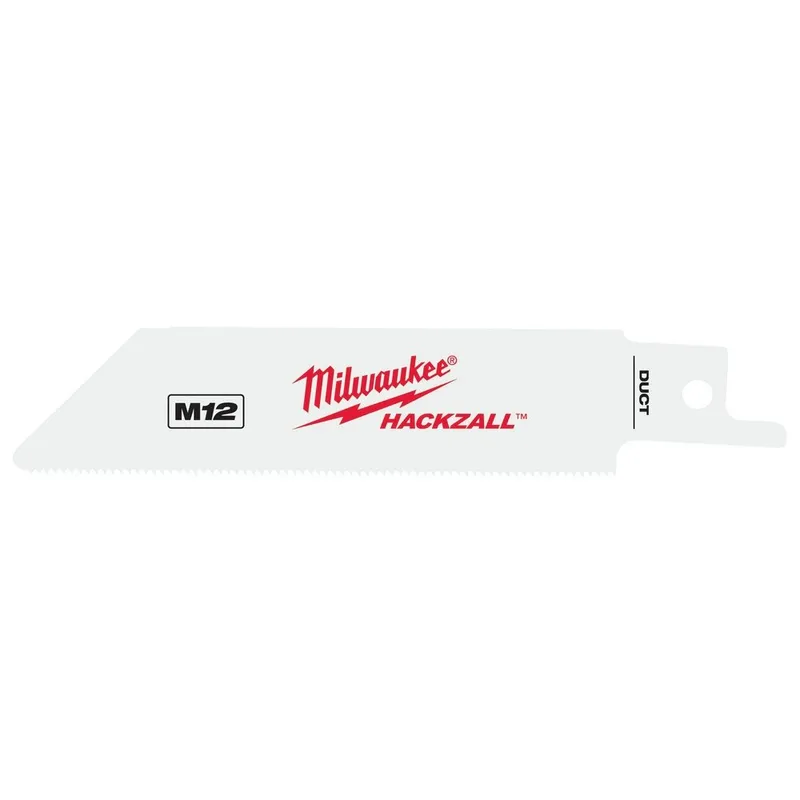 Milwaukee M12 Hackzall Blade 4" Duct 5-Pack