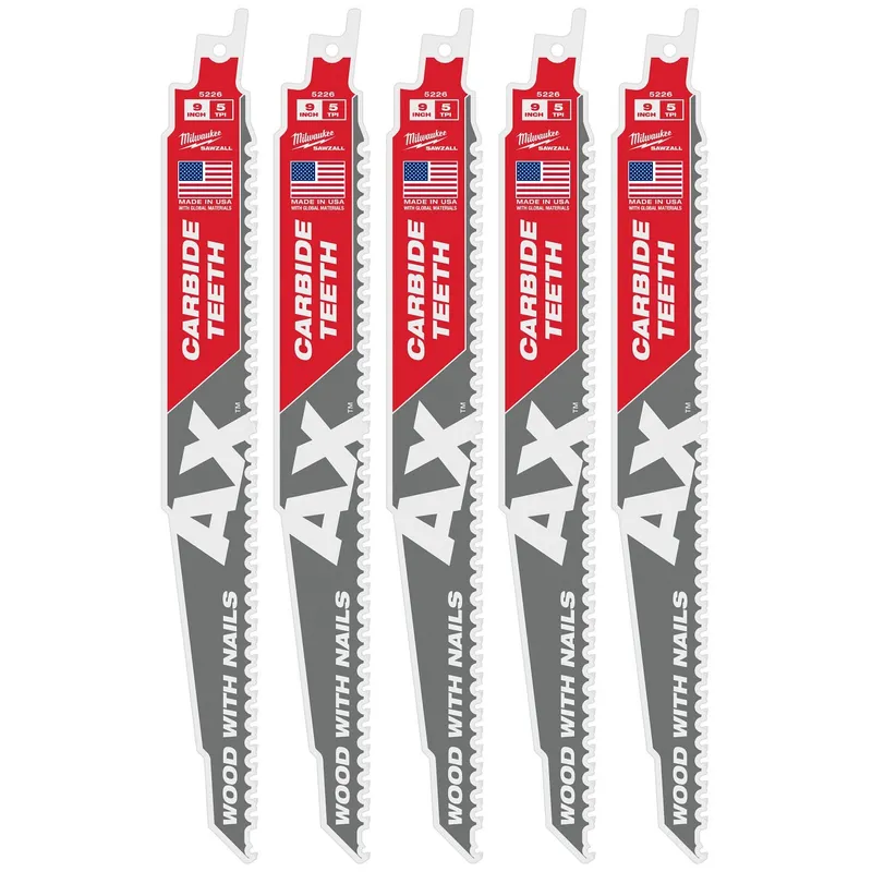THE AX WITH CARBIDE TEETH 5T 9L 5PK