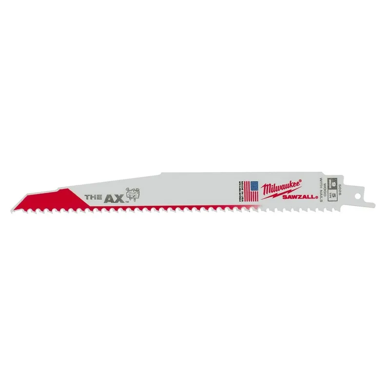 Milwaukee 9" x 5/8TPI Super Sawzall AX Blade 25-Pack