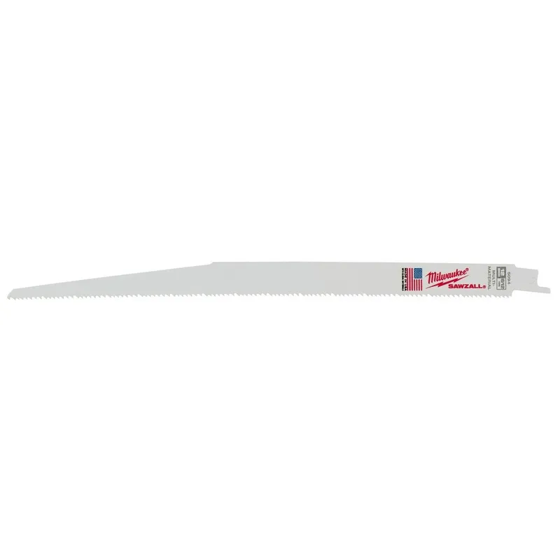 Milwaukee 12" x 8/12TPI Bi-Metal Super Sawzall Blade (50 Pack)