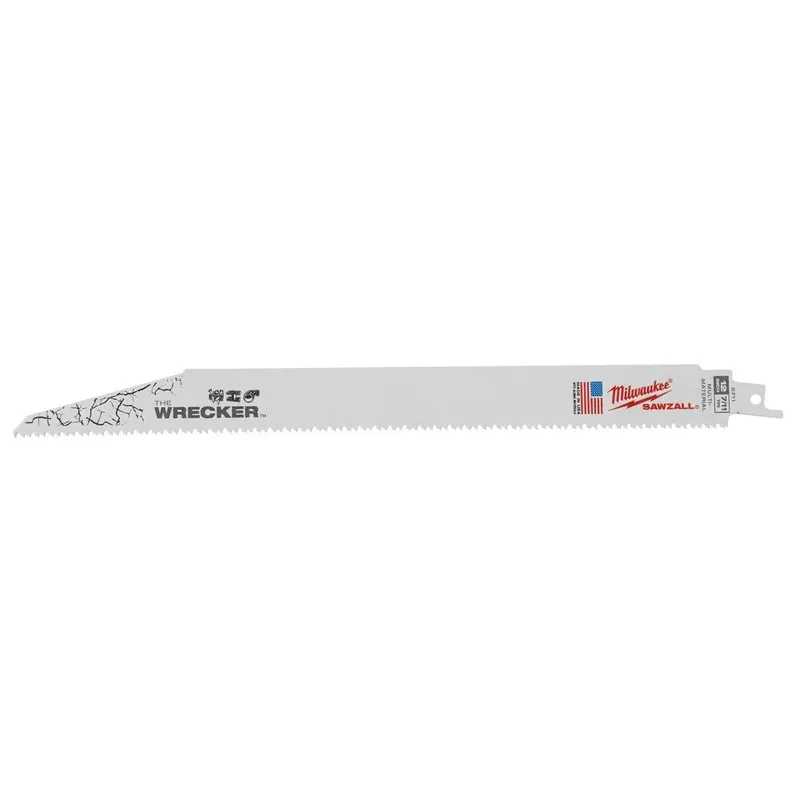 Milwaukee WRECKER Multi-Material SAWZALL Blade 12" 7/11TPI 5 Pack