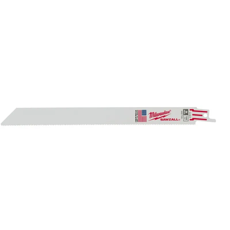 Milwaukee 9" x 14TPI Bi-Metal Super Sawzall Blade (50 Pack)