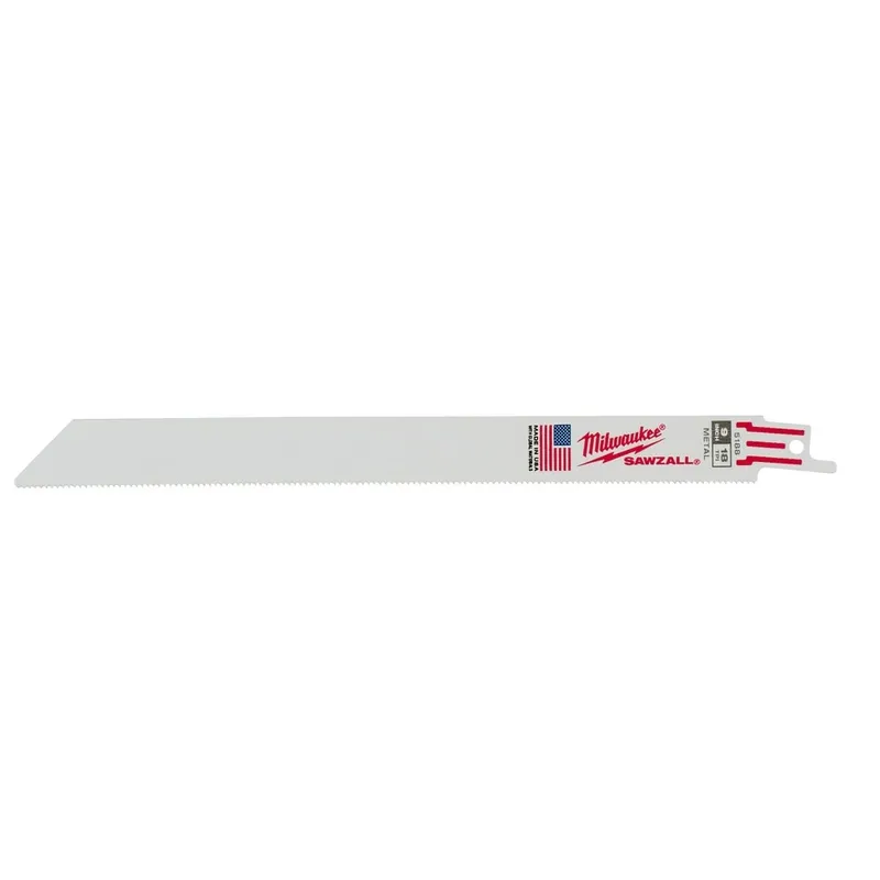 Milwaukee 9" x 18TPI Bi-Metal Super Sawzall Blade 50-Pack