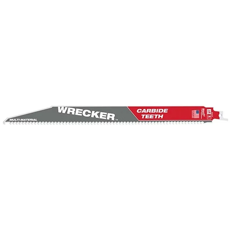 Milwaukee 12" 6 TPI Wrecker Sawzall Blade with Carbide Teeth