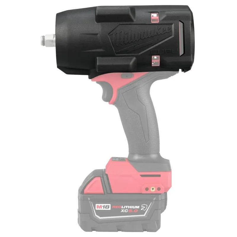 Milwaukee M18 FUEL 1/2" High Torque Impact Wrench w/ Friction Ring Protective Boot