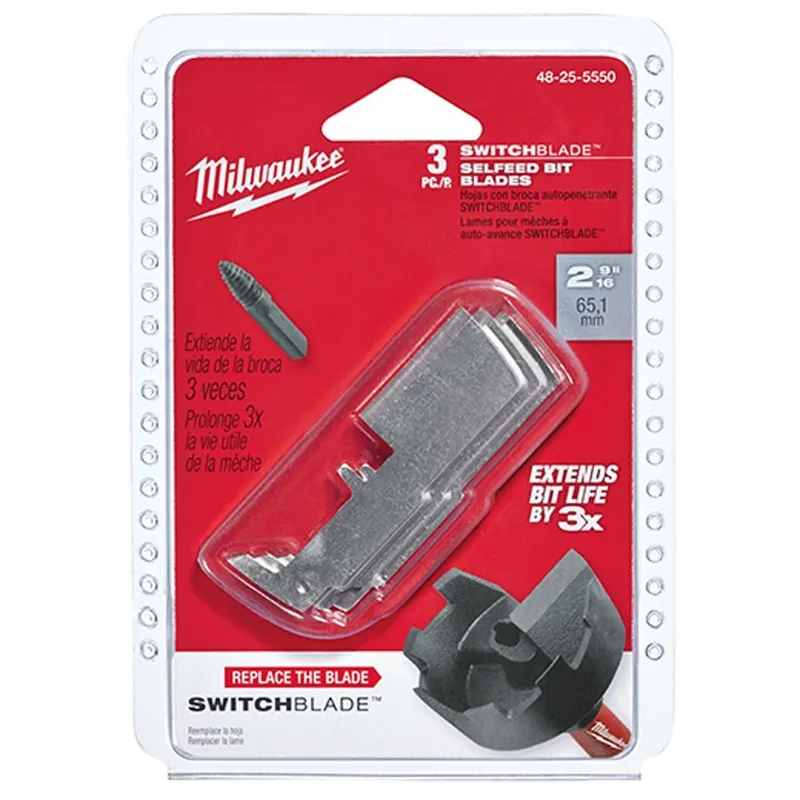Milwaukee 2-1/8 in. SwitchBlade Replacement Blades (3 Pack)