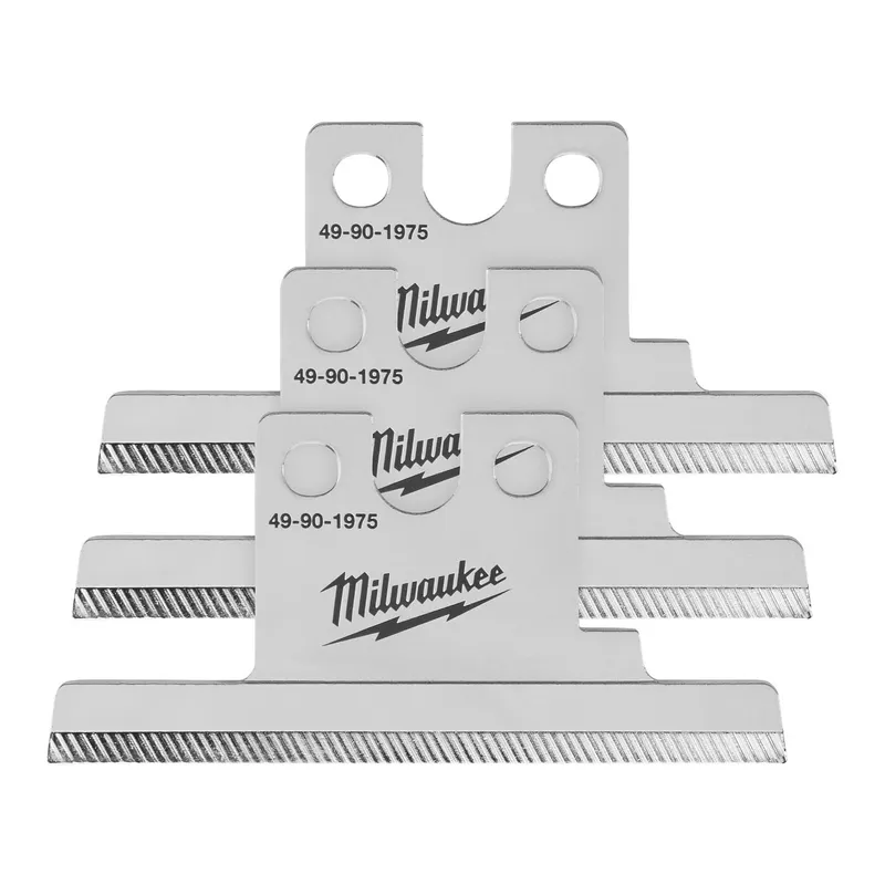 Milwaukee AIR-TIP Debris Scraper Replacement Blades Steel (3 Pack)