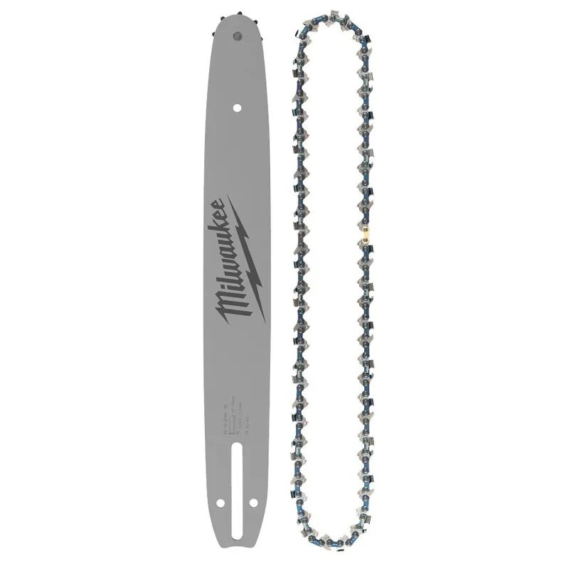 Milwaukee 14" .325" LOW PROFILE Pitch, .043" Gauge Saw Chain and Guide Bar Set