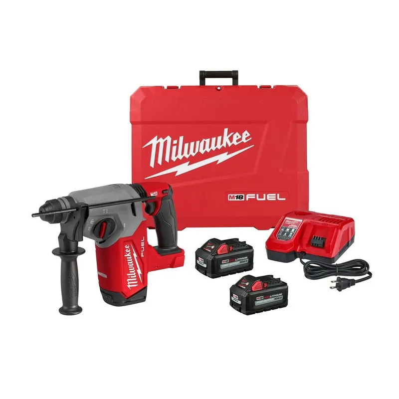 Milwaukee M18 FUEL 1" SDS Plus Rotary Hammer Kit