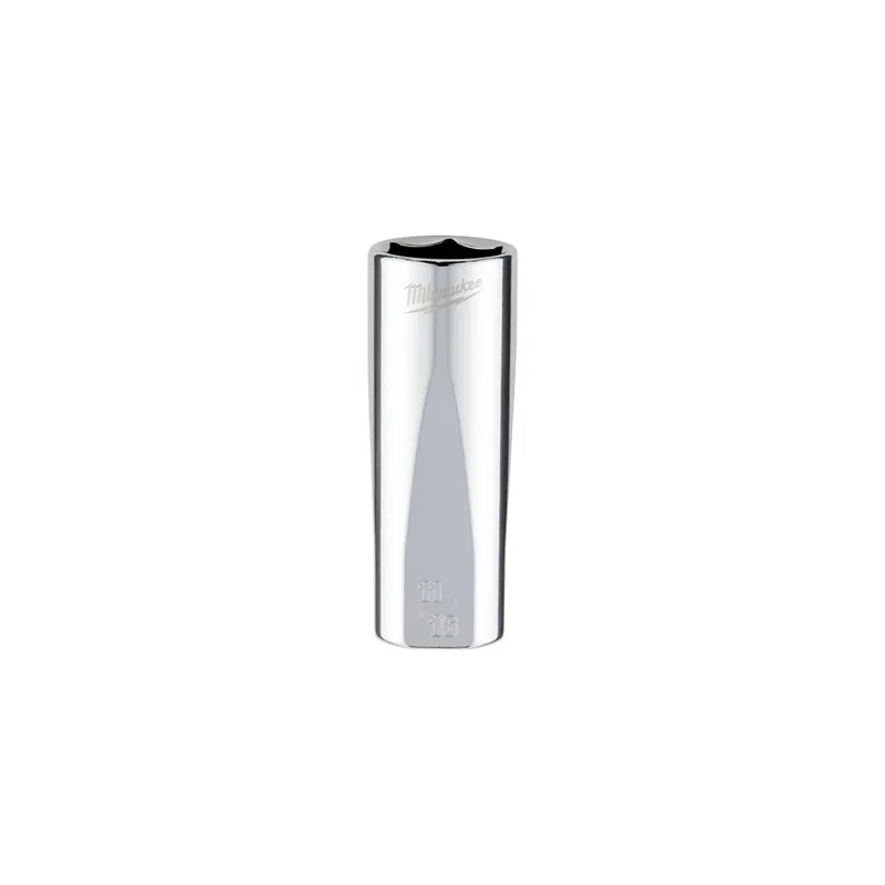 Milwaukee 3/8" Drive 11/16" SAE Deep Socket with Four Flat Sides