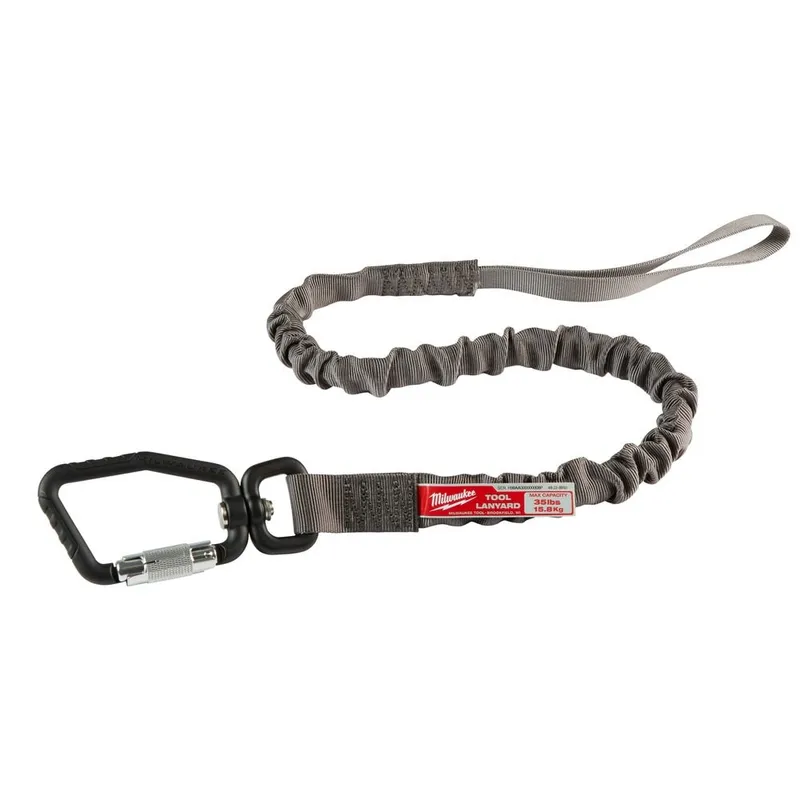 Milwaukee 35 lb. 40.0" Shock Absorbing and Locking Tool Lanyard