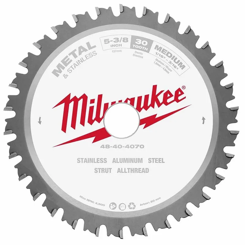 5-3/8 IN METAL SAW BLADES 30T