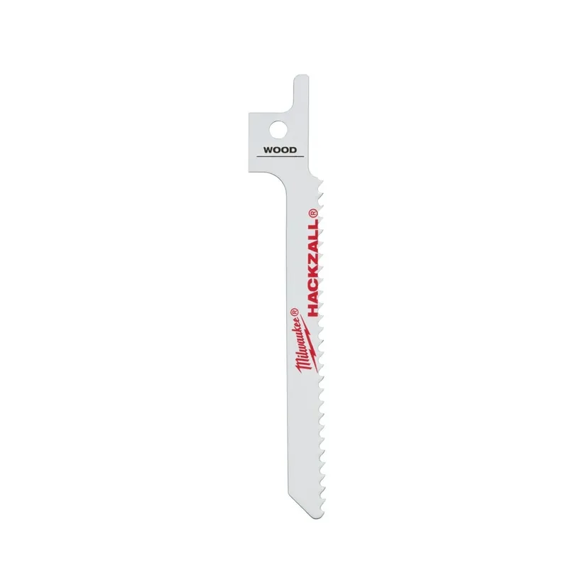 Milwaukee M12 Hackzall Blade 4" Wood Scroll 5-Pack