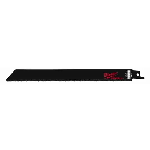 Milwaukee 9" Tungsten Carbide Sawzall Blade, 3-Pack