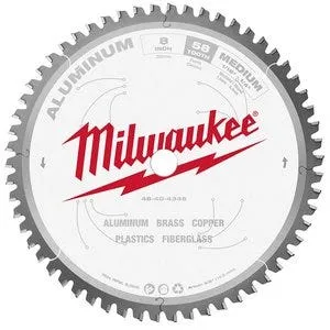 Milwaukee 8" 58T ALUMINUM CSB, 5/8"