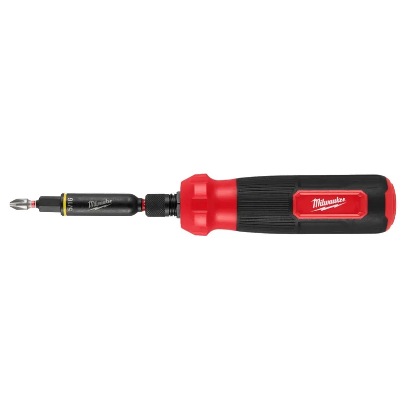 Milwaukee 8-in-1 Multi-Bit and Nut Driver with Shockwave Impact Duty Bits and Nut Drivers