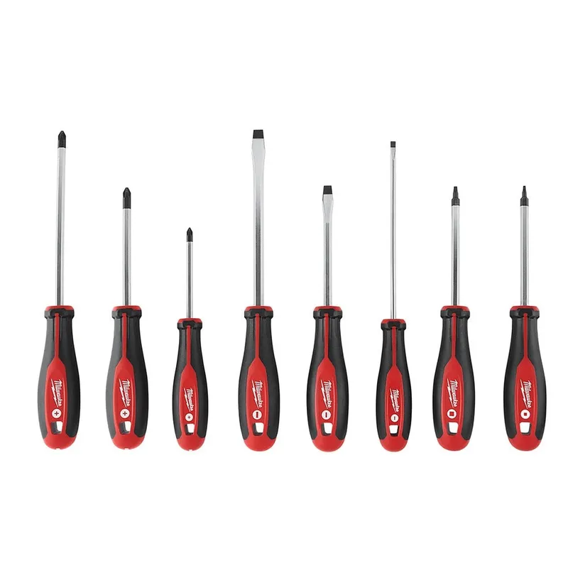 Milwaukee 8 Piece Screwdriver Kit with Square