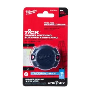 Milwaukee 48-21-2000 Tick Tool and Equipment Tracker 3 VDC Lithium-Ion Coin Cell Over 100 ft Signal Range