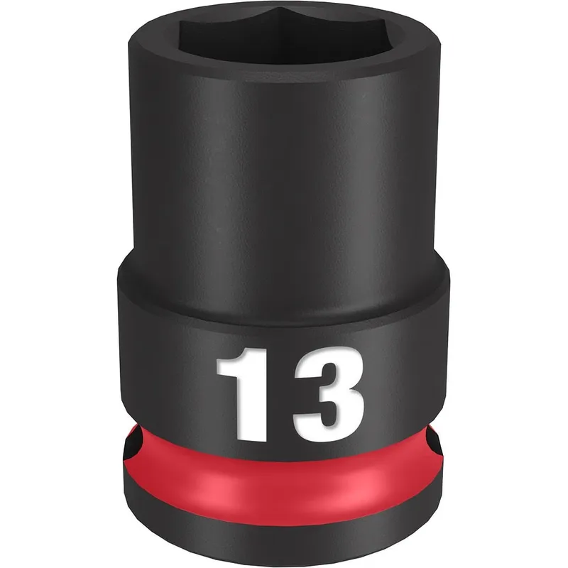 Milwaukee SHOCKWAVE Impact Duty 3/8"Drive 13MM Standard 6 Point Socket