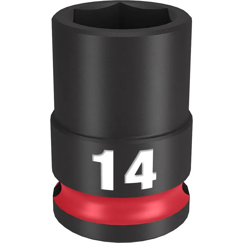 Milwaukee SHOCKWAVE Impact Duty 3/8"Drive 14MM Standard 6 Point Socket