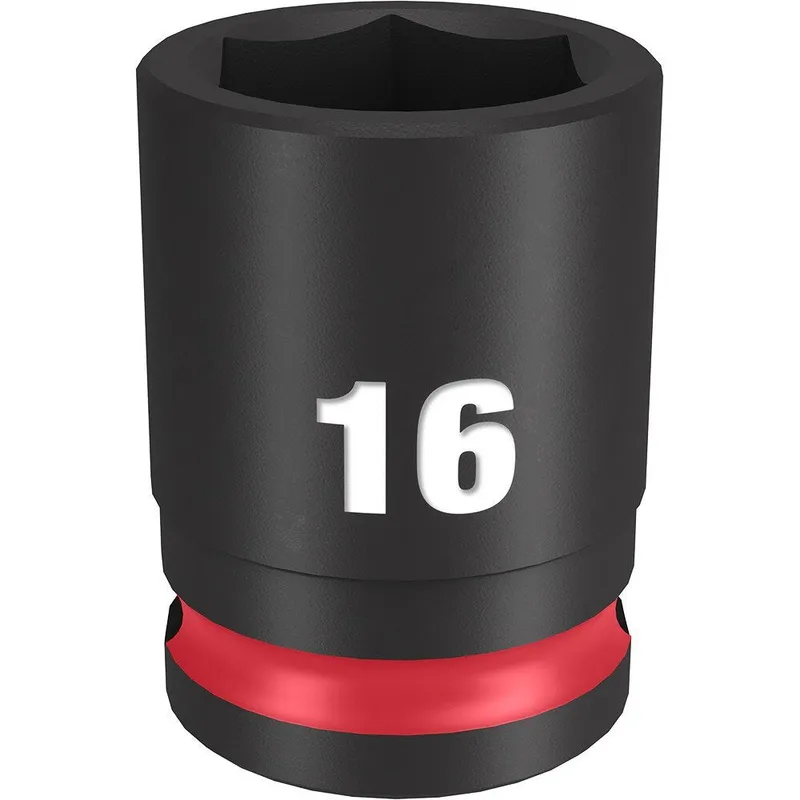 Milwaukee 3/8" Drive 16 mm 6 Point SHOCKWAVE Impact Duty Socket