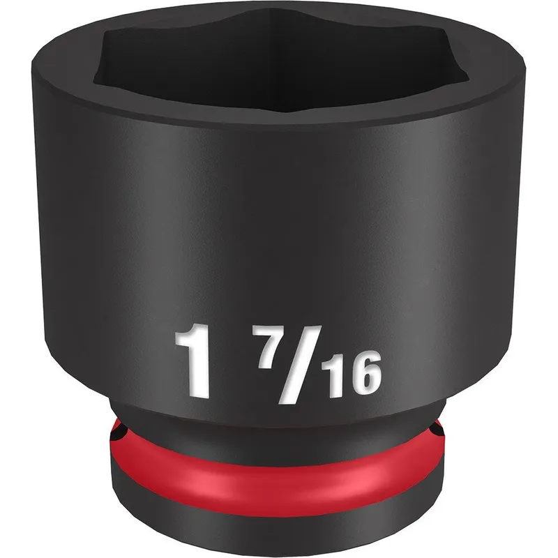 Milwaukee SHOCKWAVE Impact Duty 1/2"Drive 1-7/16" Standard 6 Point Socket