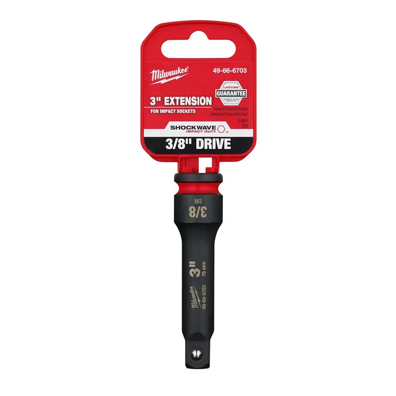 Milwaukee SHOCKWAVE Impact Duty 3/8" Drive 3" Extension