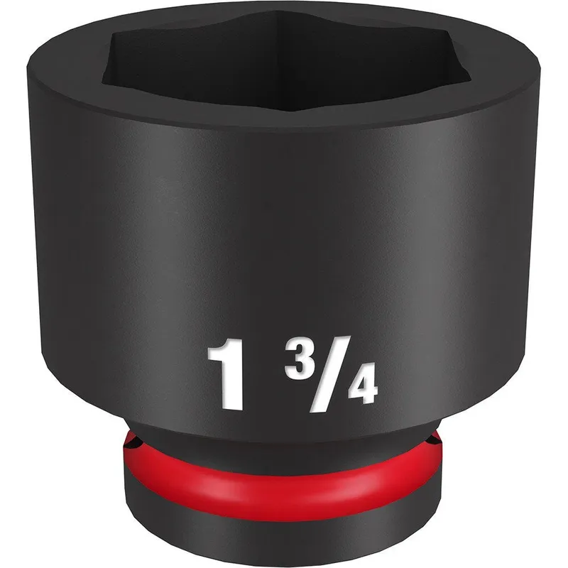 Milwaukee SHOCKWAVE Impact Duty 3/4"Drive 1-3/4" Standard 6 Point Socket