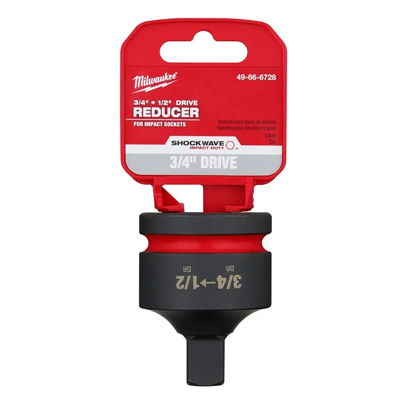 Milwaukee SHOCKWAVE Impact Duty 3/4" Drive 1/2" Drive Reducer