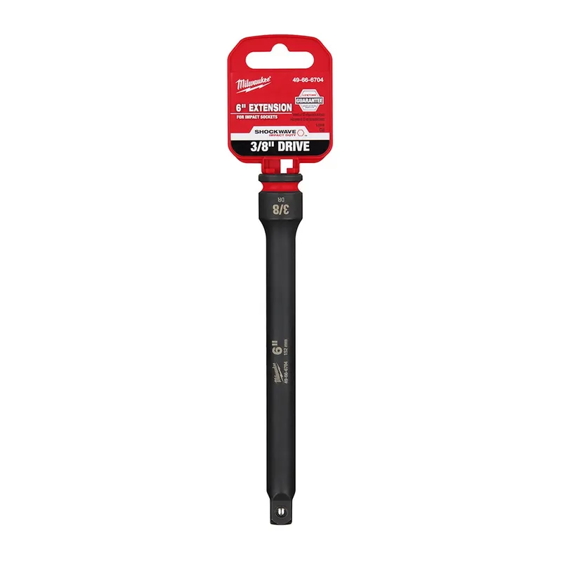 Milwaukee SHOCKWAVE Impact Duty 3/8" Drive 6" Extension