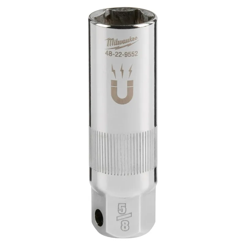 Milwaukee 3/8" Drive 5/8" Magnetic Spark Plug Socket