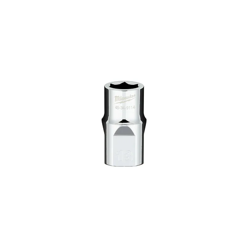 Milwaukee 1/2" Drive 13mm Metric 6-Point Socket with FOUR FLAT Sides