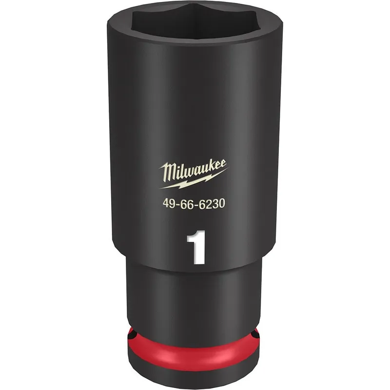 Milwaukee SHOCKWAVE Impact Duty 1/2"Drive 1" Deep 6 Point Socket