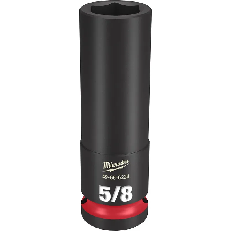 Milwaukee SHOCKWAVE Impact Duty 1/2"Drive 5/8" Deep 6 Point Socket